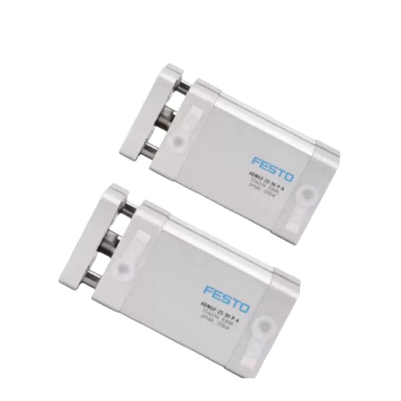 Posicionamiento automatizado   Festo ADNGF-16-15-P-A cilindro compacto guiado de doble acción (16 mm de perforación x 15 mm de carrera)