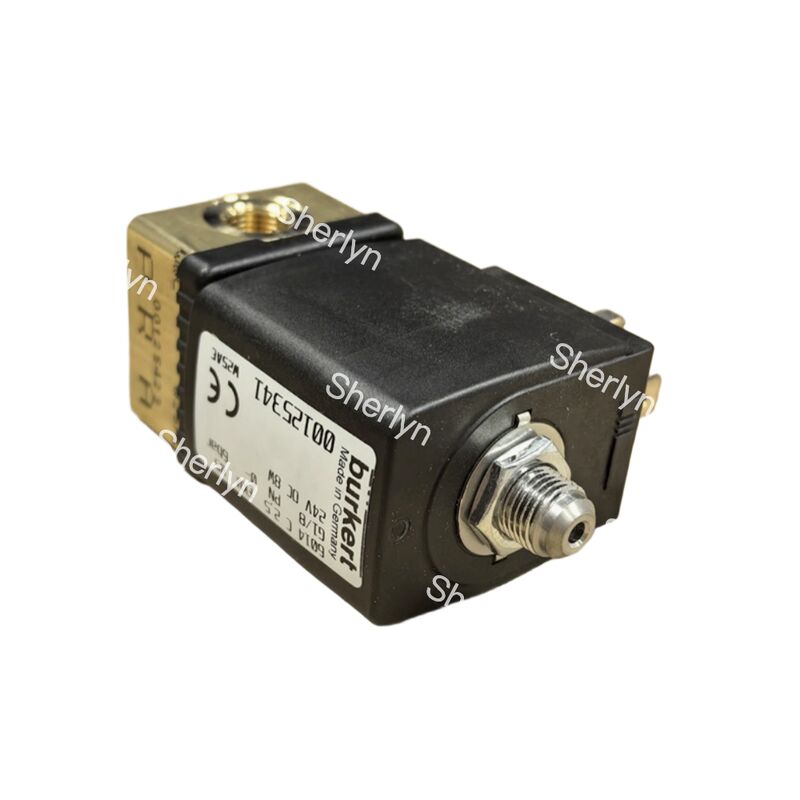 1.5W Ultra Baja Potencia G1 1/4 " 25mm FKM Sellado Solenoide de latón válvula Burkert 00221888 24V DC 2/2 NC 0-120 ° C Servo-Asistido