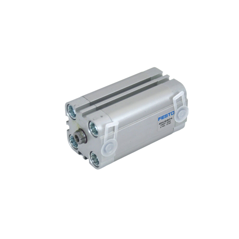25 mm de perforación 5 mm de carrera FESTO ADVU-25-5-P-A 156522 hilo interno cilindro lineal neumático compacto para piezas de sujeción M5 puerto de doble acción de pistón magnético ISO 6432