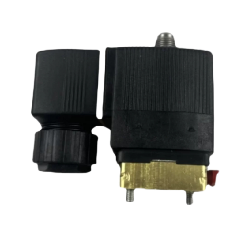 Material de sellado NBR Válvula de solenoide neumática DC24V Voltado 3 Direcciones normalmente cerradas Control de automatización industrial 125367