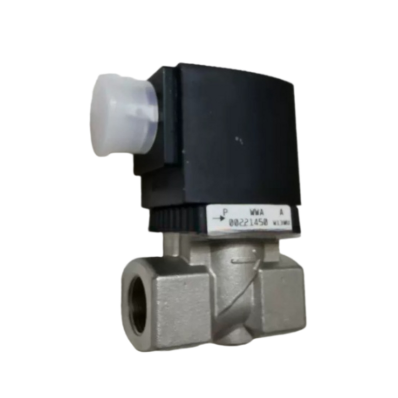 Válvula de aire 24VDC 316L que admite aplicaciones de presión de 10 bar adecuada para diversos controles neumáticos industriales 00221602
