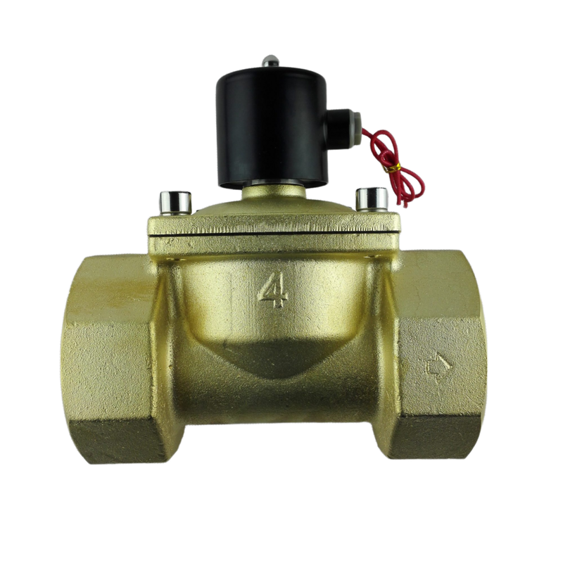 G4 Tipo de accionamiento directo válvula de solenoide neumática con cuerpo de latón NBR material de sellado optimizado para el control de fluidos industriales