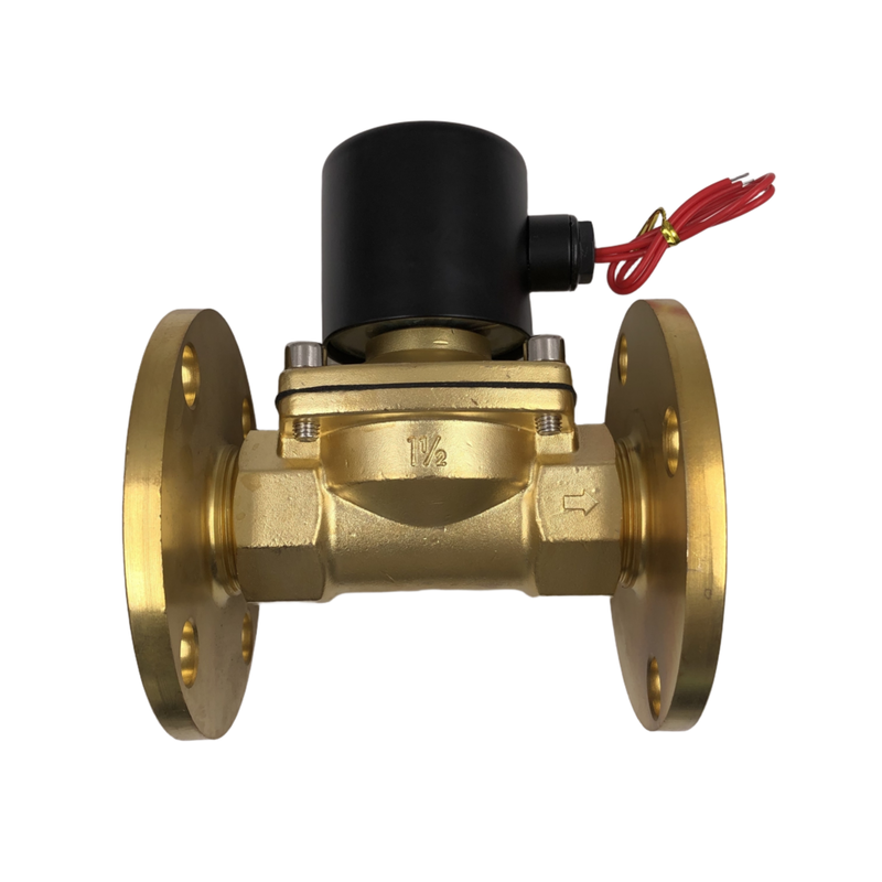 Tipo de accionamiento directo 2W40 válvula de solenoide de brida de tipo normal cerrado tipo normal abierto tipo válvula de control de fluidos industriales para sistemas de automatización