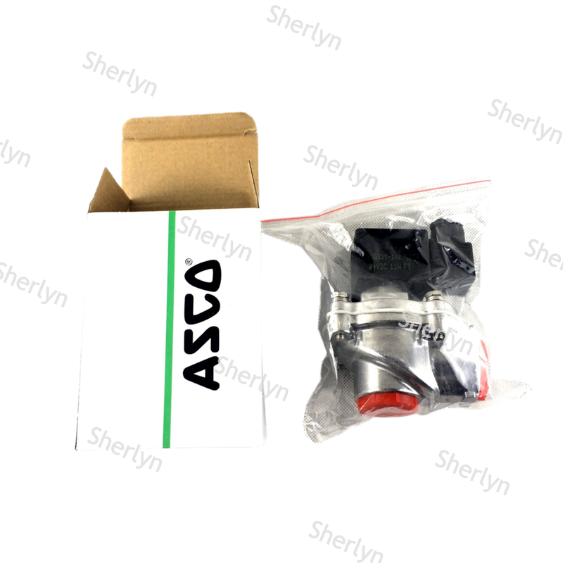SCG353A044 ASCO Serie 353 1" Piloto integral de ángulo derecho de la válvula de chorro de pulso, aluminio fundido IP65 para colectores de polvo de tamaño mediano de la casa de bolsas