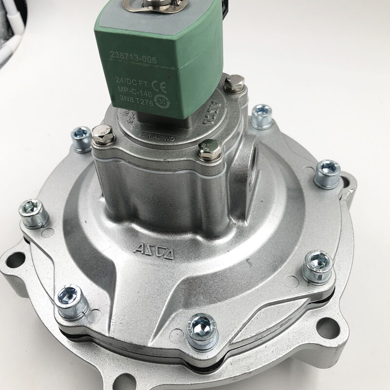 SCXR353G235 3.5INCH de salida sobresaliente suficiente para conducir 4 adaptadores ASCO Pulso válvula de chorro con válvula de accionamiento de solenoide diseñado para la eliminación de polvo