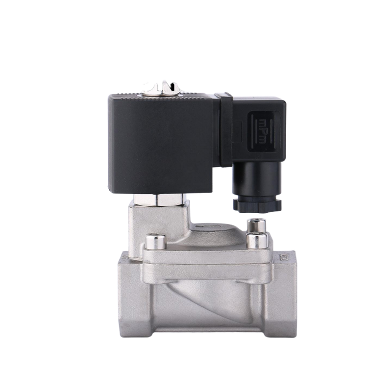 Válvula de solenoide neumática cerrada normalmente 2WS2 Aceite medio adecuado para la automatización industrial y el control neumático