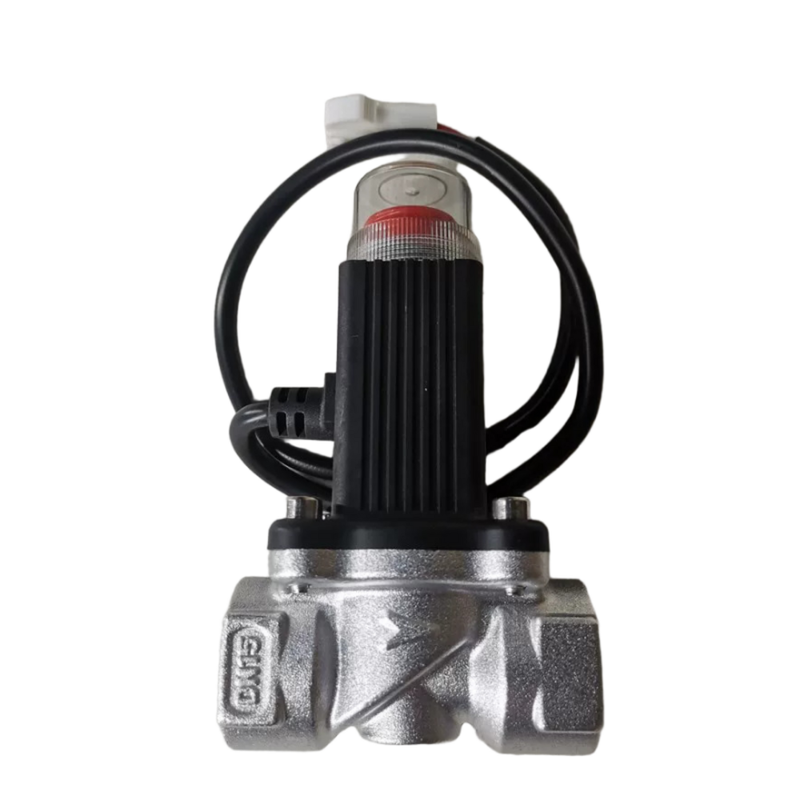 Válvula solenoide neumática MQ-3/4-20 con tamaño de orificio de 20 mm y tamaño de puerto de 3/4'' con cuerpo de acero inoxidable