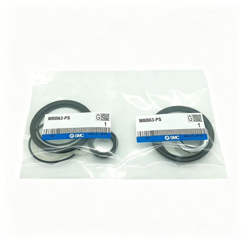 SMC MB50-PS Kit de reparación del sello del cilindro de aire para la serie MB 50 mm de perforación de la barra de unión del cilindro NBR Partes de sellado para el mantenimiento de equipos neumáticos industriales