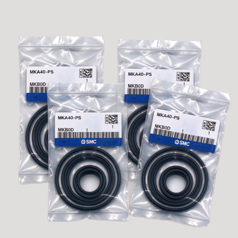 Kit de reparación del cilindro de abrazadera rotativa neumática SMC MKB/MKA25-PS Componentes de sellado completo Resolver fugas de aire Para reemplazo del cilindro de abrazadera de la serie MK