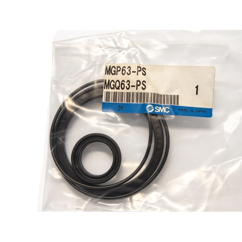 SMC MGQ40-PS Serie MGQ Guía de reemplazo del cilindro Kit de sellado resistente al desgaste Partes de repuesto de sellado para el tapón de la línea de montaje y el levantador de materiales pesados Mantenimiento del cilindro neumático