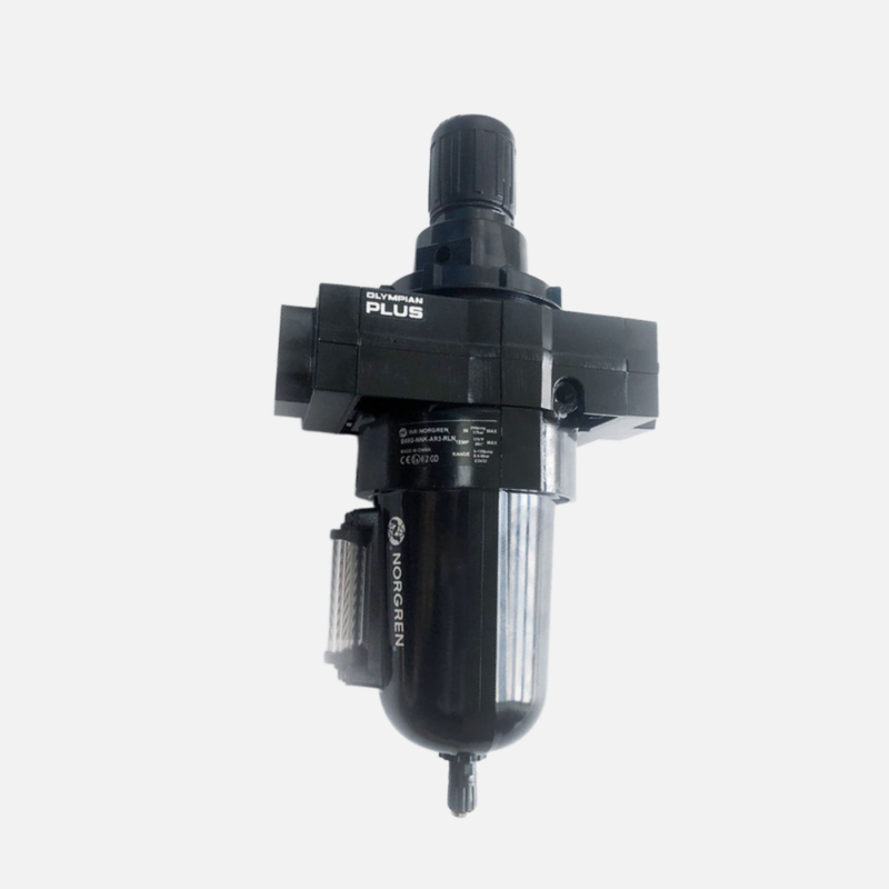 NORGREN B68G‑6GK‑AR3‑RLN B68G‑NNK‑MR3‑RLN Olympian Plus Filter‑Regulator Aluminium Bowl Auto‑Manual Drain 40μm Non‑Rising Lock Knob Max 17Bar For Heavy‑Duty Compressed Air Circuits