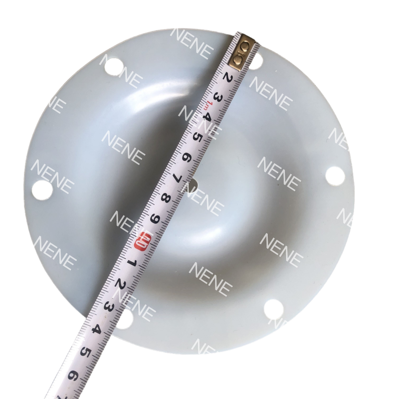Diafragma F46 Blanco de 230MM con 8 Agujeros para Bomba AODD QBY-25 QBY-40 Pieza de Repuesto para Transferencia de Fluidos
