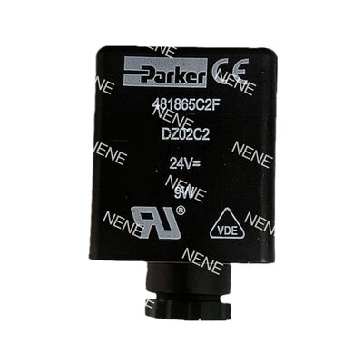 481865C2 BOBINA DE ELECTROVÁLVULA PARA SOPLADORA PARKER DC24V 9W