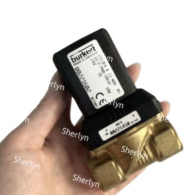 Válvula electromagnética Burkert 00221936 6281 Tipo G3/4 Cuerpo de latón sellado NBR