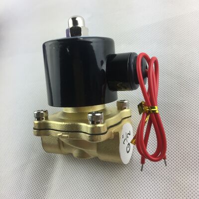 Uw-40 Válvula Solenoide Electromagnética de 1-1/2 Pulgadas, Diámetro de Agujero 40mm, Válvula de Agua de Dos Vías