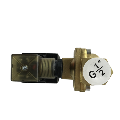 2/2 Válvula de solenoide neumática normalmente cerrada con cuerpo de material de latón Tamaño de puerto de 3/8" a 2" para la operación PU225-04