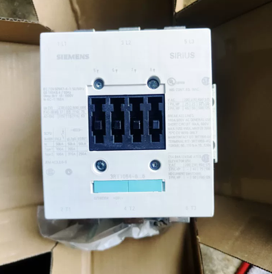 3RT1054-6AF36 contactor de 25 a 60 grados Celsius con bobina universal AC/DC, diseñado para conmutación eléctrica en control de motores y automatización