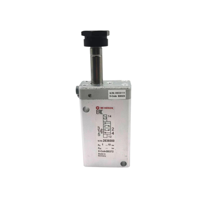 Válvula Solenoide NORGREN 2636000 Válvula de Control Direccional Neumática Puerto G1/4 Válvula de Carrete de 5/2 Vías para Automatización Industrial