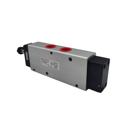 Válvula Solenoide Pilotada Norgren V63D517A‑A212J A213J A218J A219J de 5/2 Vías G1/2 Solenoide Simple Retorno por Muelle Válvula de Corredera Válvula Direccional Neumática en Línea