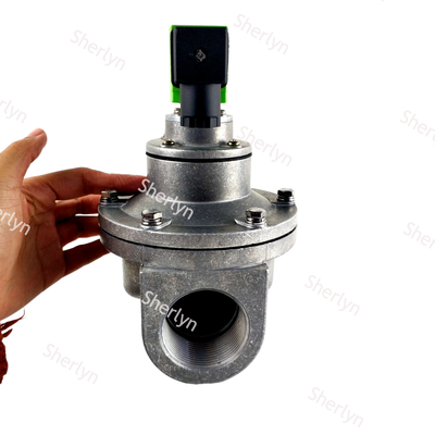 Válvula de pulso solenoide en línea DMF-T-40S DN40, 1.5 pulgadas, bobina opcional DC24V AC220V, repuesto para colector de polvo