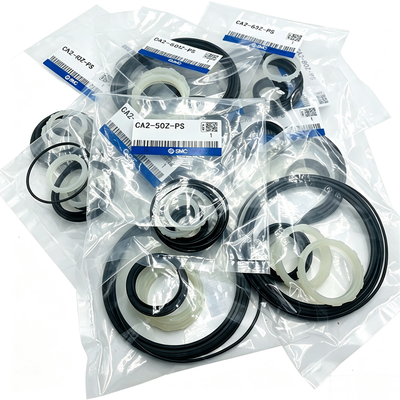 CA2‐80Z‐PS Pack de reparación de sellos Adaptación SMC 80mm Borro CA2 cilindro Restaurar el rendimiento del cojín ajustable para el equipo neumático de la línea de producción