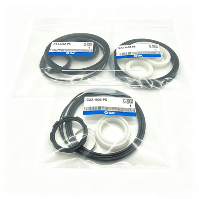 Kit de sellado de revisión CA2-50Z-PS Compatible con SMC Serie CA2 cilindro neumático estándar partes de sellado completo para cilindro de tubo de aleación de aluminio reconstruir