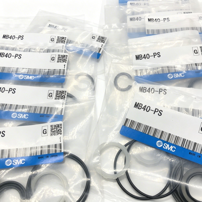 Kit de sellos de reparación para cilindro de aire SMC MB32-PS, anillos de sellado NBR para cilindro neumático serie MB de 32 mm de diámetro, piezas de repuesto para mantenimiento en stock